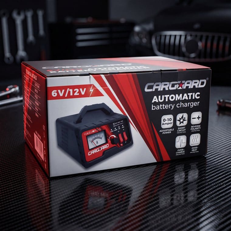 Φορτιστής μπαταρίας 6V/12V CARGUARD