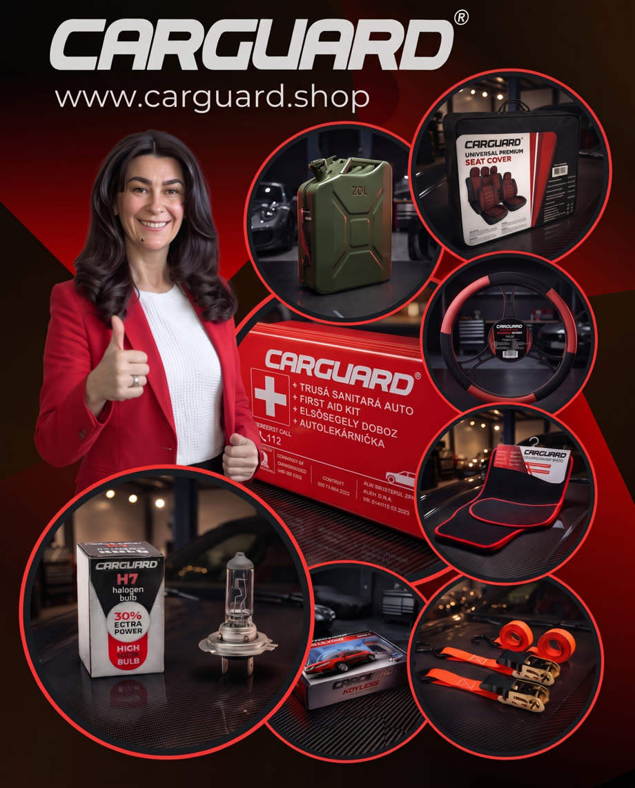 Πλήρης γκάμα αξεσουάρ CARGUARD®
